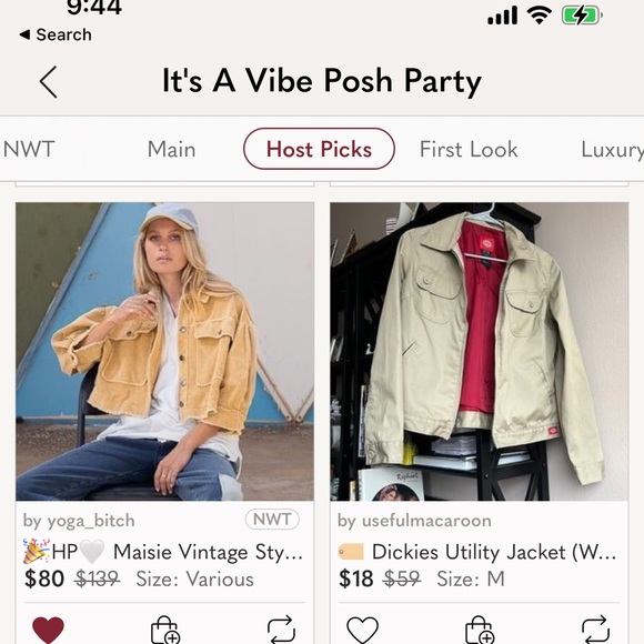 ๐HP๐ค Maisie Vintage Style Cropped Corduroy Jacket NWT - Picture 5 of 13
